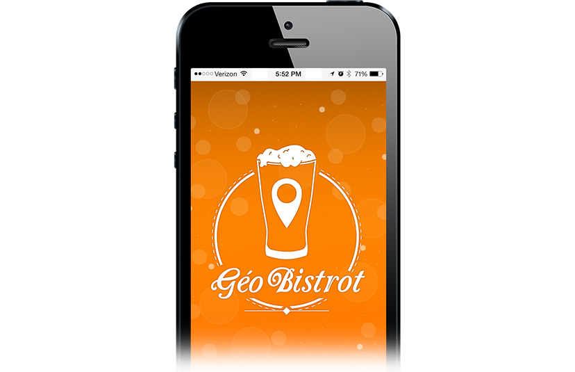 Application Géo bistrot